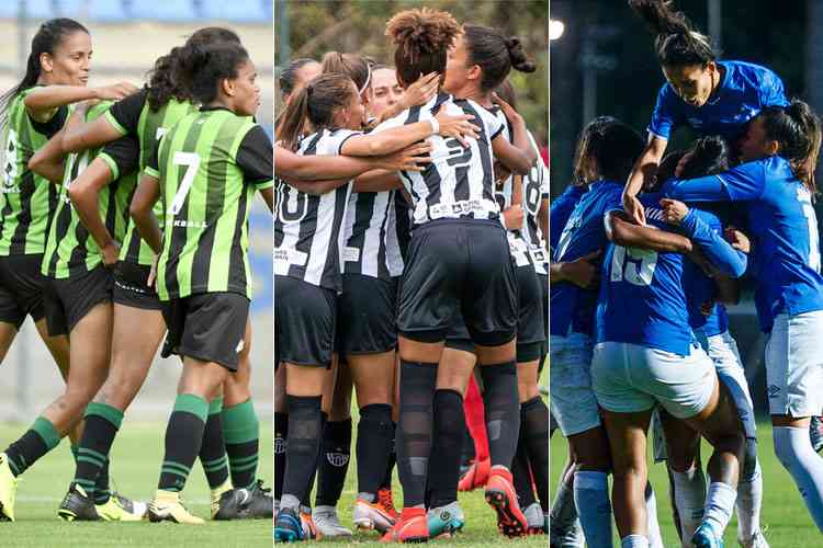 CBF divulga ranking nacional de clubes de futebol feminino; veja posio de Amrica, Atltico e Cruzeiro 